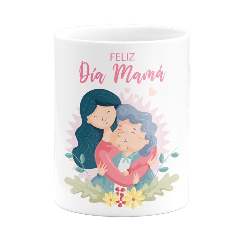 Taza Feliz Día Mamá y Abuela