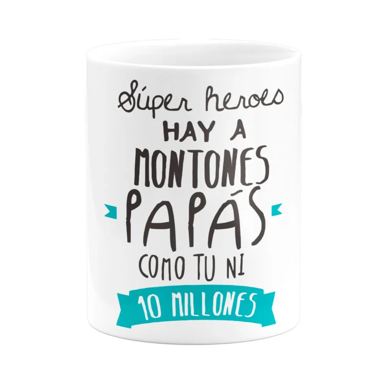 TAZA SUPER HEROES MILLONES
