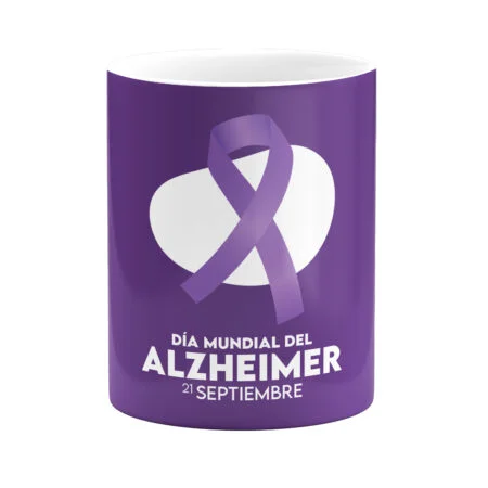 TAZA DÍA MUNDIAL DEL ALZHEIMER LAZO