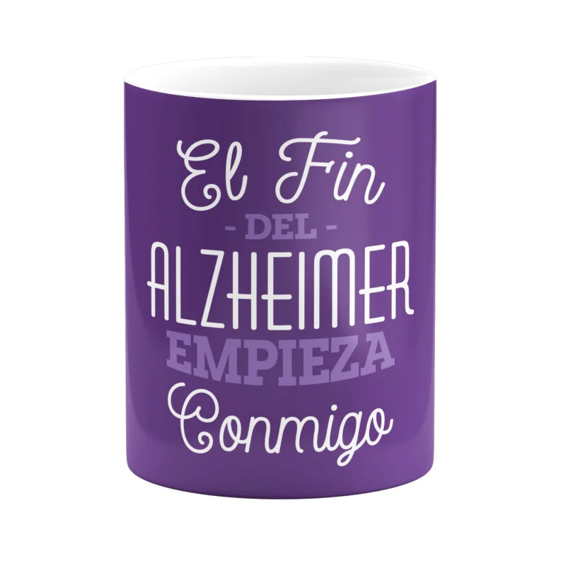 TAZA EL FIN DEL ALZHEIMER EMPIEZA